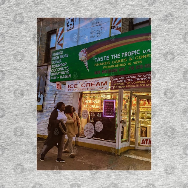 Ice Cream, Flatbush, Brooklyn, NYC by eleonoraingrid